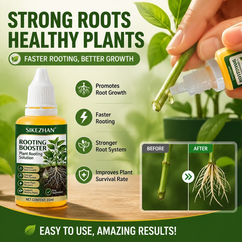 Rooting Hormone Powder - Plantenworteloplossing Wortelversterker Bevordert de wortelgroei Sterker