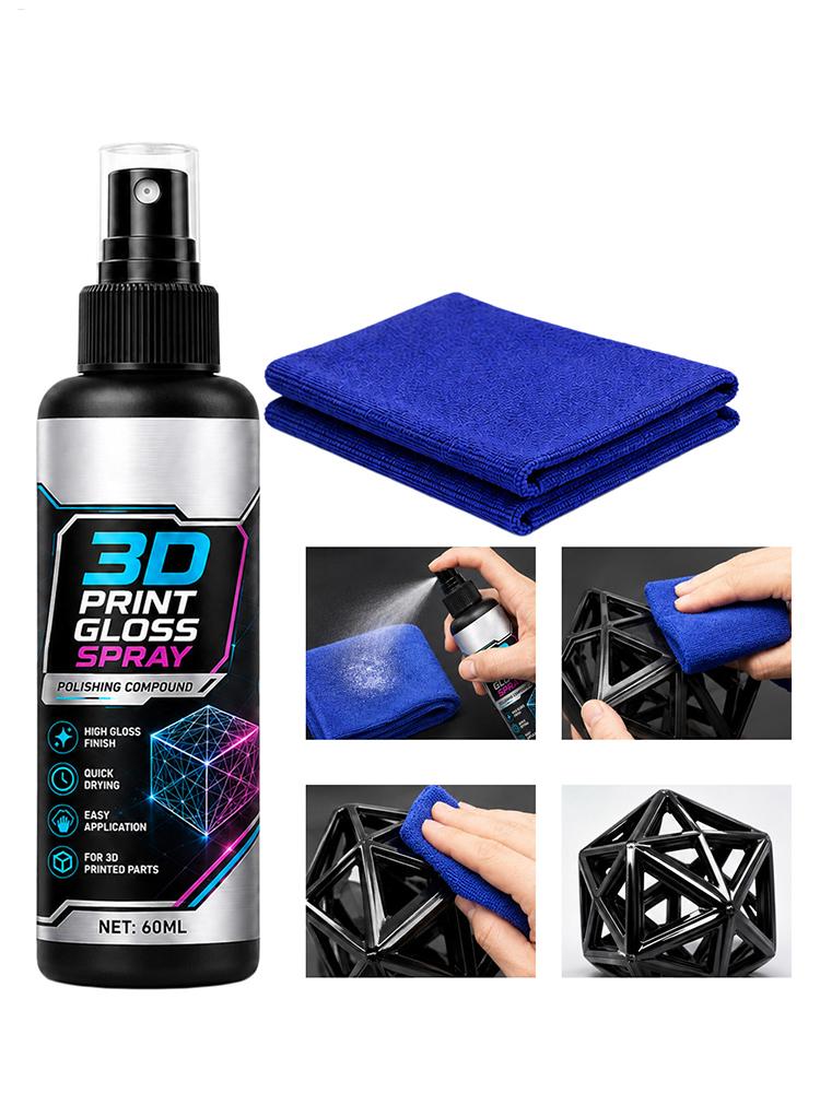 Misting Bottle Fine - 100ml 3D Print Glans Spray Snel